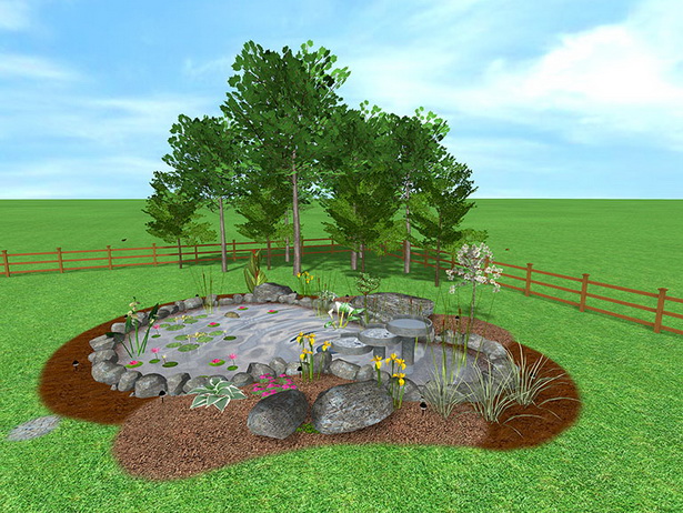 landscaping-ideas-with-rocks-and-mulch-19_17 Идеи за озеленяване с камъни и мулч