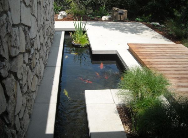 Модерен дизайн на езерце