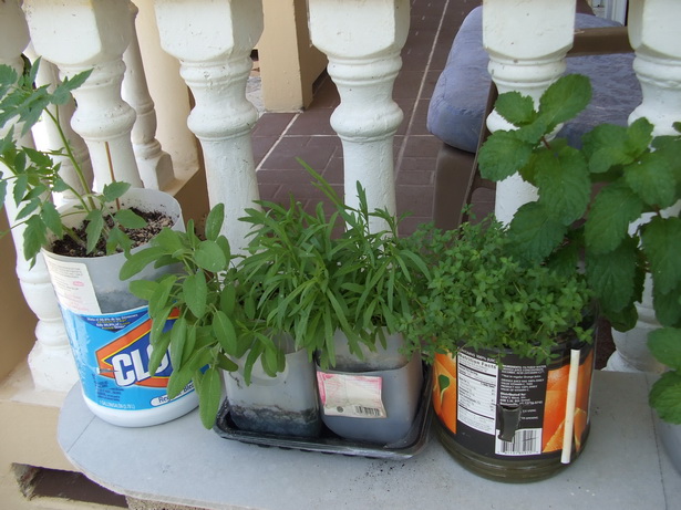 patio-herb-garden-containers-12_13 Вътрешен двор билкова градина контейнери