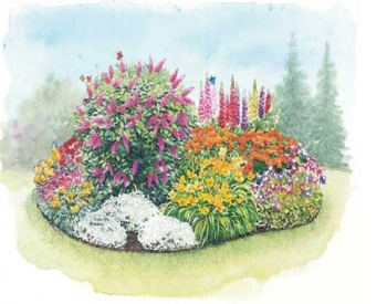 perennial-flower-garden-ideas-12_4 Многогодишна цветна градина идеи