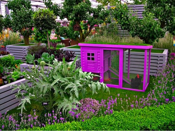 Повдигнати зеленчукова градина дизайн идеи