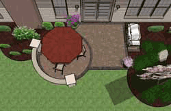 small-brick-patio-74 Малка тухла вътрешен двор