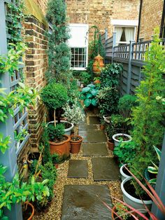 small-narrow-garden-ideas-68_4 Малки тесни градински идеи