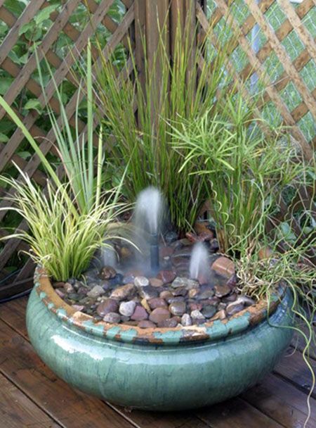 Идеи за малка водна градина