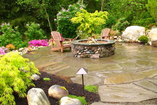 stone-backyard-landscaping-02_3 Каменен двор озеленяване