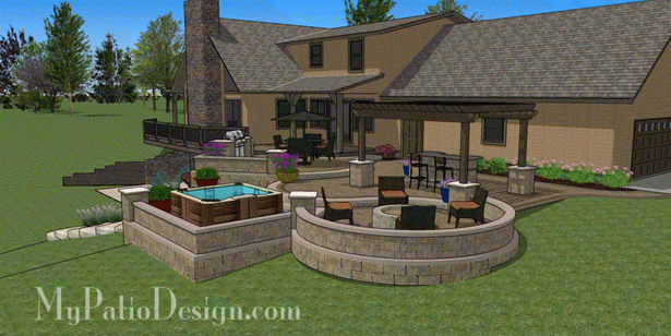 terraced-patio-designs-81_11 Терасовиден дизайн на вътрешния двор