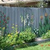 Боядисани идеи градина ограда