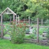 Рустик градина ограда