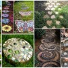 Декоративни градински стъпаловидни камъни