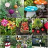 Цветна градина декор