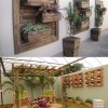 Идеи за декорация на градински стени