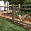 Прости градински дизайн ограда