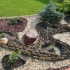 Малки градински идеи с камъни