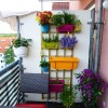 Балкон цветна градина идеи