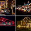 Идеи за празнично осветление вашият дом