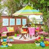 Цветни идеи за задния двор