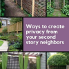 Градина дизайн поверителност от съседи