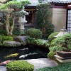 Малък заден двор японска градина