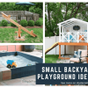 Идеи за детска площадка в задния двор за малки деца