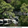 Японски градина езерце снимки
