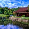 Японски дом и градина