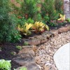 Идеи за озеленяване на задния двор с камъни