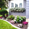 Идеи за цветна градина за предния двор