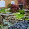 Японски градина пейзаж снимки