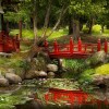 Японска градина медитация