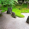 Японски камък градина дизайн