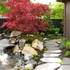 Японски дизайн на водна градина
