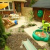 Детски дизайн на задния двор