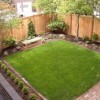 Малки оградени в задния двор идеи за озеленяване