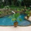 Тропически дизайн на басейни в задния двор