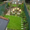 Градински дизайн за тесни градини
