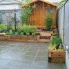 Вътрешен двор дизайн малки градини
