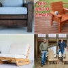 Направи Си Сам дървени градински мебели