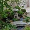 Задния двор японски градина дизайн идеи