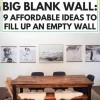 Идеи за празни стени