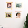 Идеи за окачване на снимки на стена без рамки