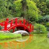 Миниатюрни японски мостове за градини