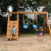 Направи Си Сам дървена детска площадка