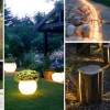 Идеи за осветяване на задния двор