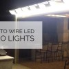 Светодиодни лампи за вътрешен двор