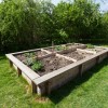 Създаване на повдигнато градинско легло за зеленчуци