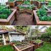 Повдигнати легло зеленчукова градина дизайн идеи